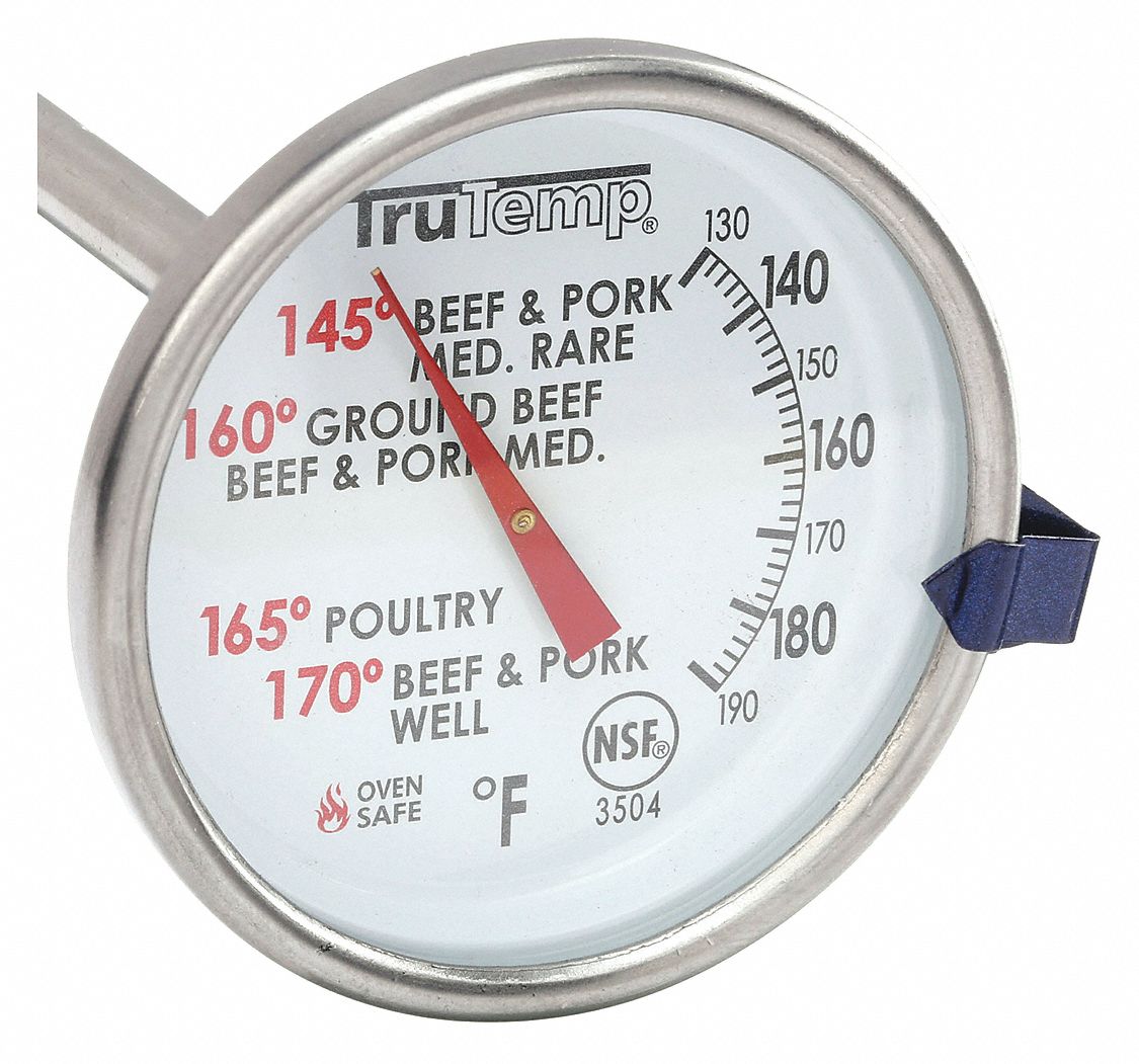 TAYLOR, Cooking Process, Analog, Meat Thermometer 35HV393504 Grainger