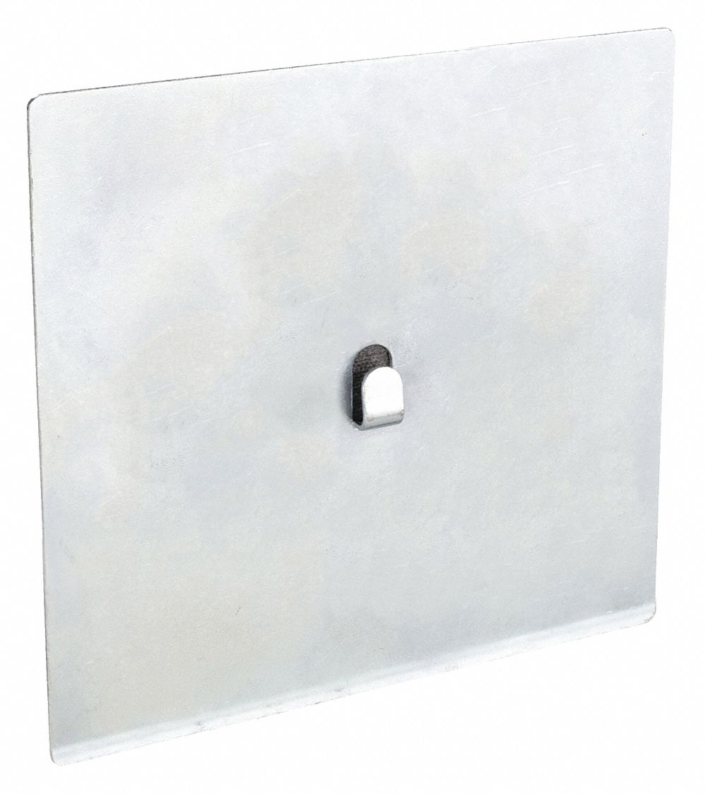 Hook: 12 lb Wt Capacity, 1 Hooks per Base, Deep Gray, 1 Points per Hook