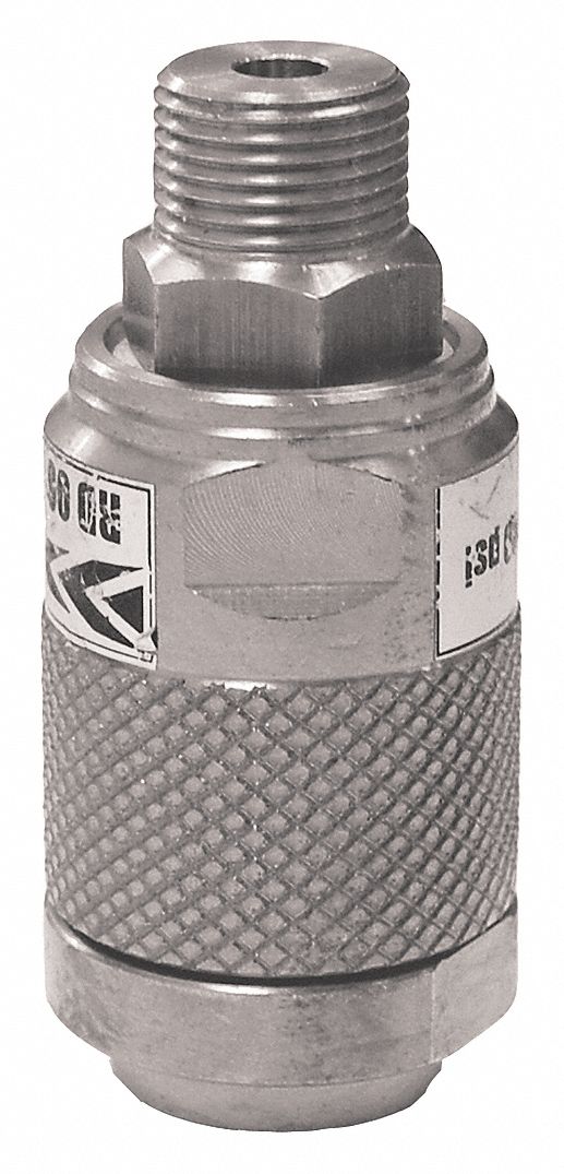 SWIVEL, ⅜ IN NPT, STAINLESS STEEL, 302 ° F MAX. FLUID TEMPERATURE, 4060 PSI