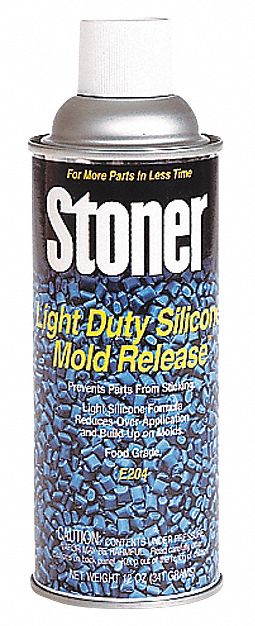 Mold-release spray - E204 - Stoner Incorporated - lubricant / for plastics  / silicone