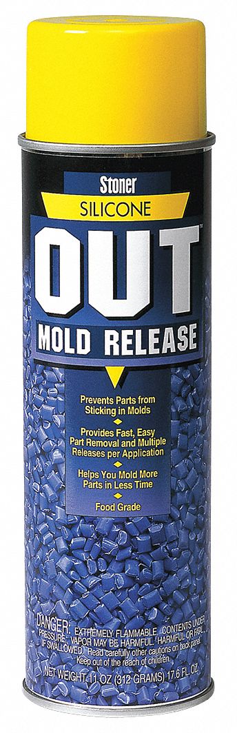 10 oz, Aerosol Can, Semi-Permanent Mold Release - 35HY50