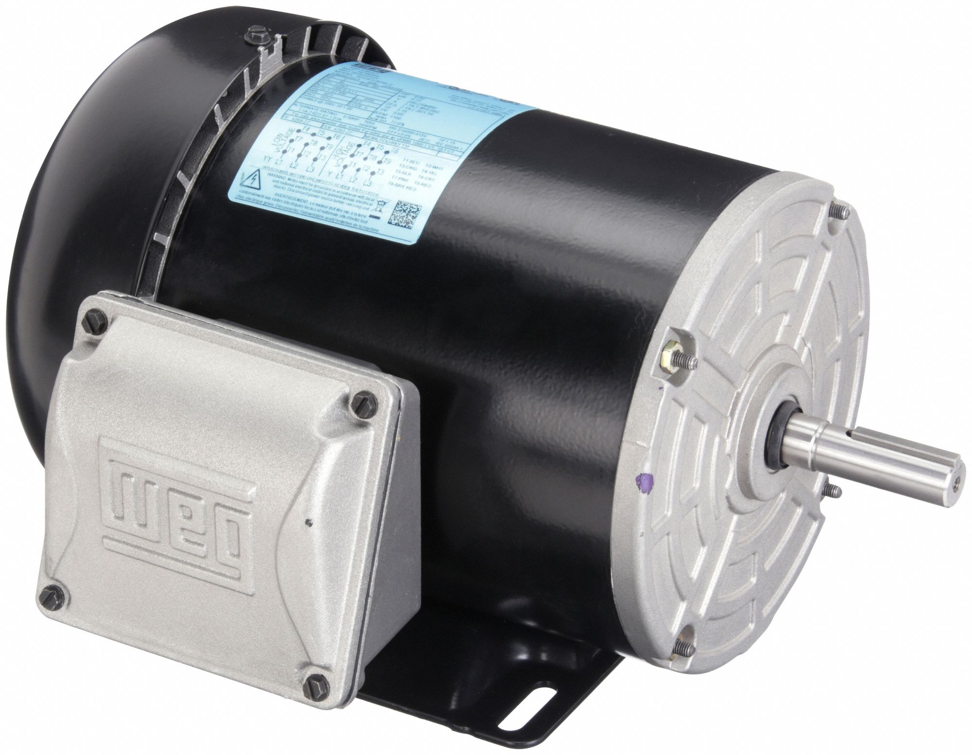 WEG, Totally Enclosed FanCooled, Rigid Base Mount, General Purpose