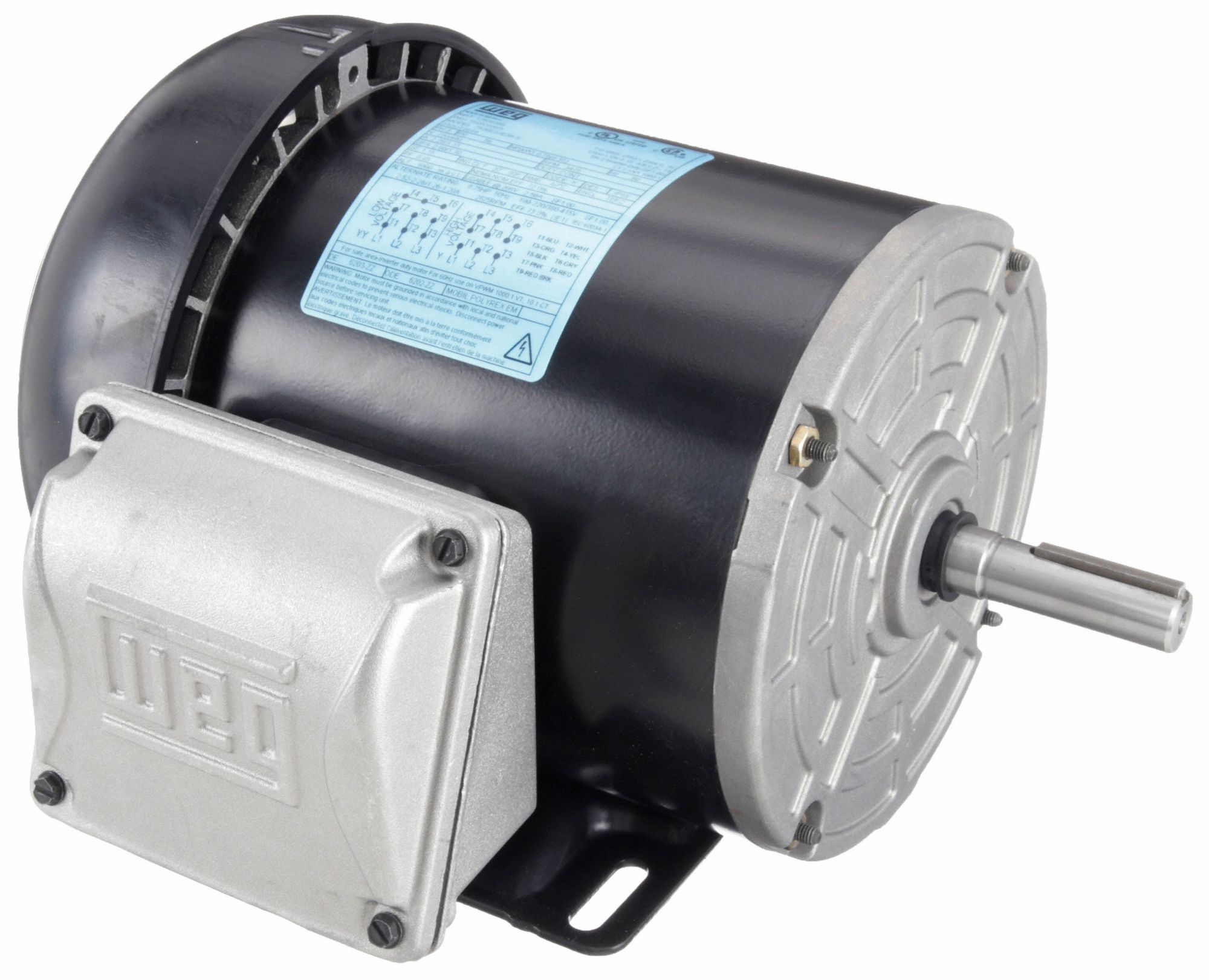 MOTR UG,3-PH,VENT EX,3/4HP,3475TR/MIN,56