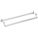 STACKING BRACKET, 11⅜ IN OVERALL L, FOR HANG AND STACK BIN TYPE, SILVER