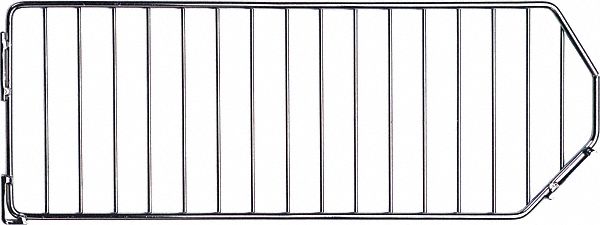 BIN DIVIDER, 10¼ IN X 3¾ IN, SILVER