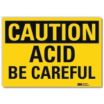 Caution: Acid Be Careful Signs