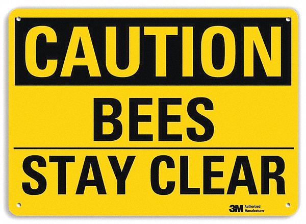 Safety Sign: Aluminum, Mounting Holes Sign Mounting, 7 in x 10 in Nominal Sign Size, Engineer Grade