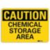 Caution: Chemical Storage Area Signs