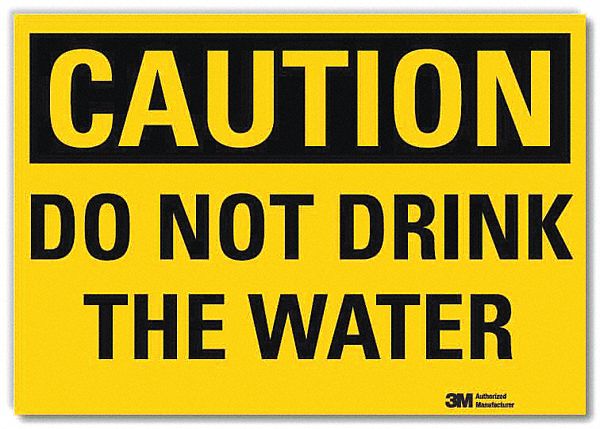 Safety Sign: Reflective Sheeting, Adhesive Sign Mounting, 7 in x 10 in Nominal Sign Size