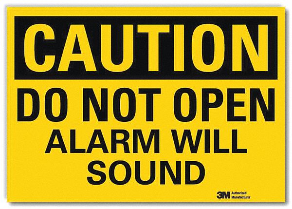 Safety Sign: Reflective Sheeting, Adhesive Sign Mounting, 5 in x 7 in Nominal Sign Size