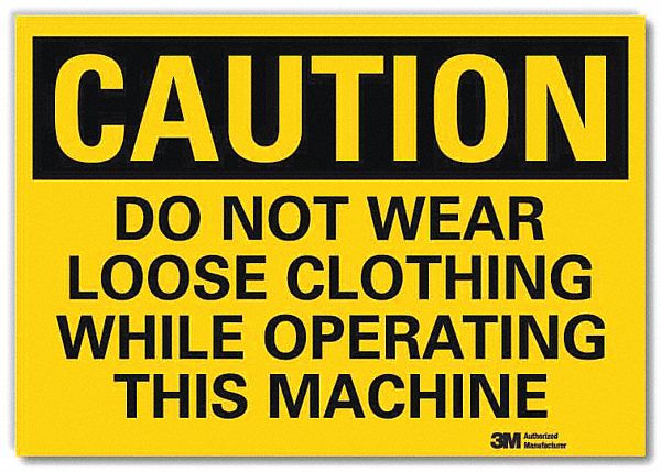 Safety Sign, 7 in x 10 in, Rflct Sheeting