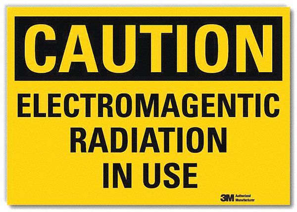Caution Sign, 7 in x 10 in, Rflct Sheeting