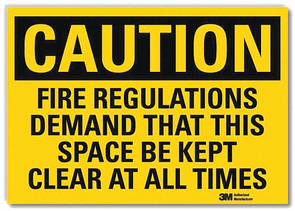 Safety Sign: Reflective Sheeting, Adhesive Sign Mounting, 5 in x 7 in Nominal Sign Size