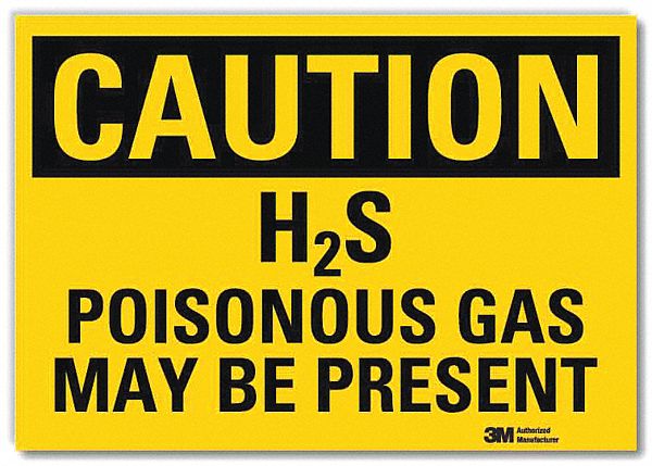 Caution Sign: Reflective Sheeting, Adhesive Sign Mounting, 10 in x 14 in Nominal Sign Size