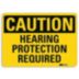 Caution: Hearing Protection Required Signs