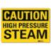 Caution: High Pressure Steam Signs