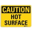 Caution: Hot Surface Signs