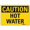 Caution: Hot Water Signs