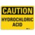 Caution: Hydrochloric Acid Signs