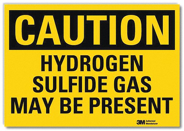 Caution Sign: Reflective Sheeting, Adhesive Sign Mounting, 10 in x 14 in Nominal Sign Size
