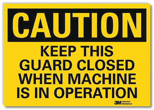 Safety Sign: Reflective Sheeting, Adhesive Sign Mounting, 7 in x 10 in Nominal Sign Size