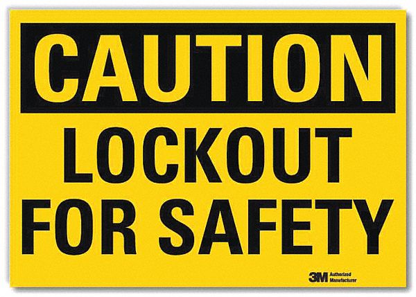Caution Sign: Reflective Sheeting, Adhesive Sign Mounting, 10 in x 14 in Nominal Sign Size, Caution