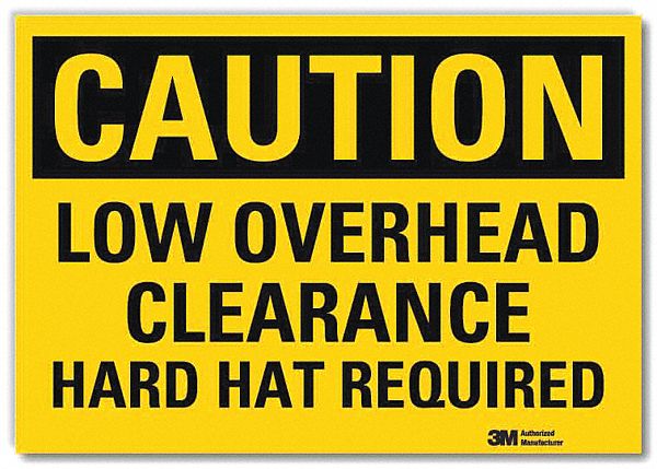 PANN SECURITE,OVERHEAD CLEARANCE,10POLA