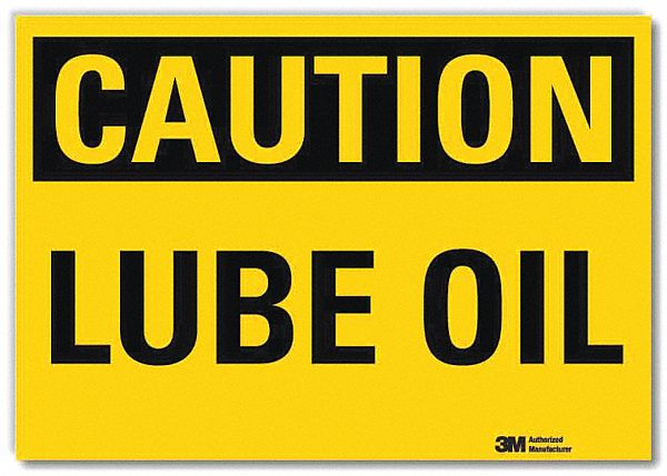 PANNEAU SECURITE,LUBE OIL,VIN.AUTO-ADH