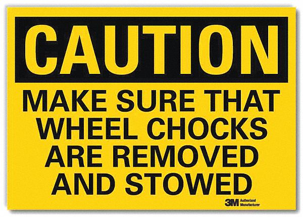 Safety Sign: Reflective Sheeting, Adhesive Sign Mounting, 7 in x 10 in Nominal Sign Size