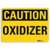 Caution: Oxidizer Signs