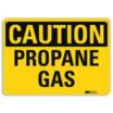 Caution: Propane Gas Signs
