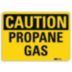 Caution: Propane Gas Signs
