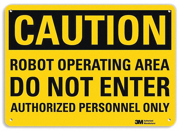 PANN SECURITE,ROBOT OPERATING AREA,H10PO