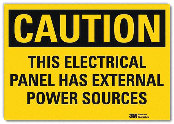 PANN SECURITE,EXTERNALPOWER SOURCES,5POH