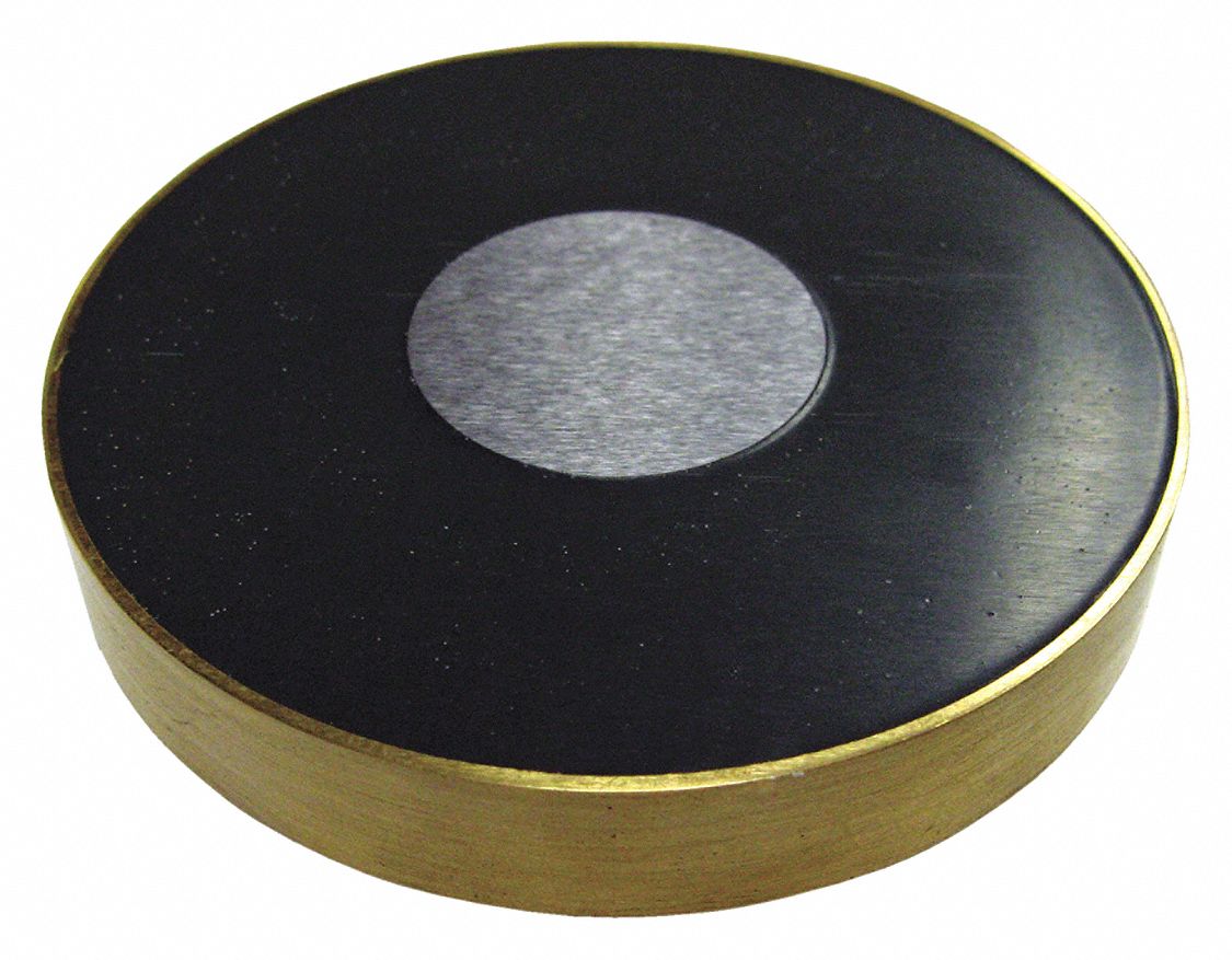 Disc Magnet Brass 16.8 lb 7/16 in L
