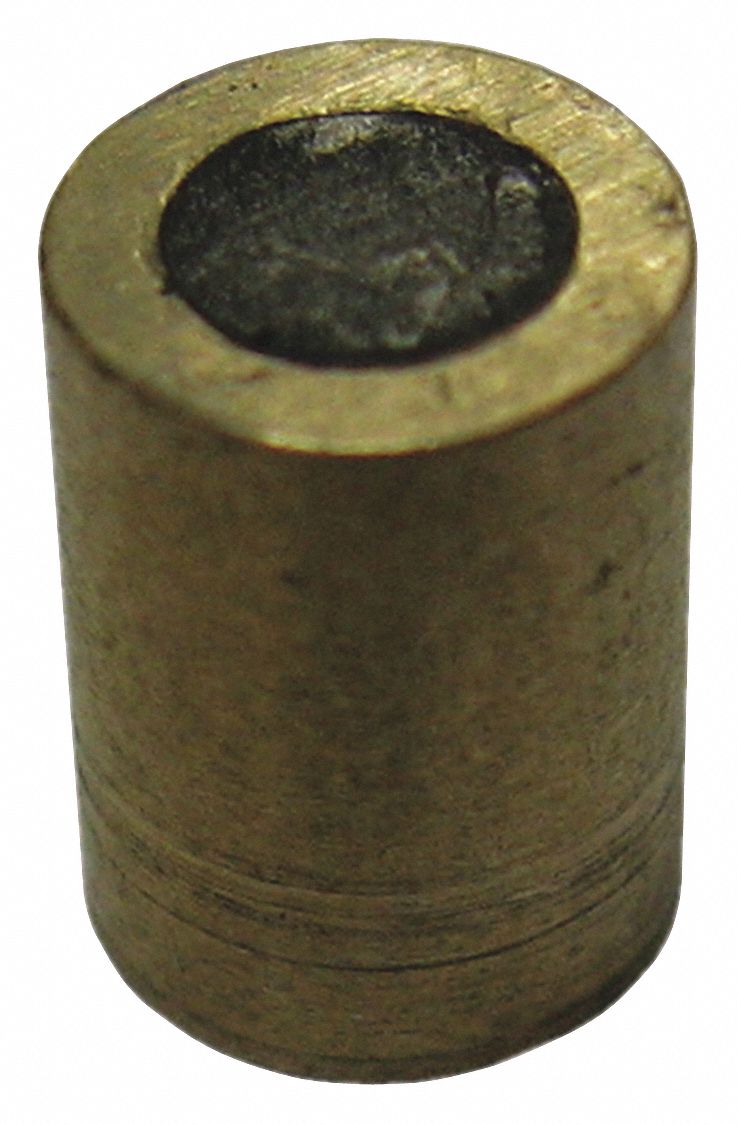 Rare Earth Magnet: Neodymium, 3/16 in Outside Dia, 0.25 in Thick, Shielded Magnet