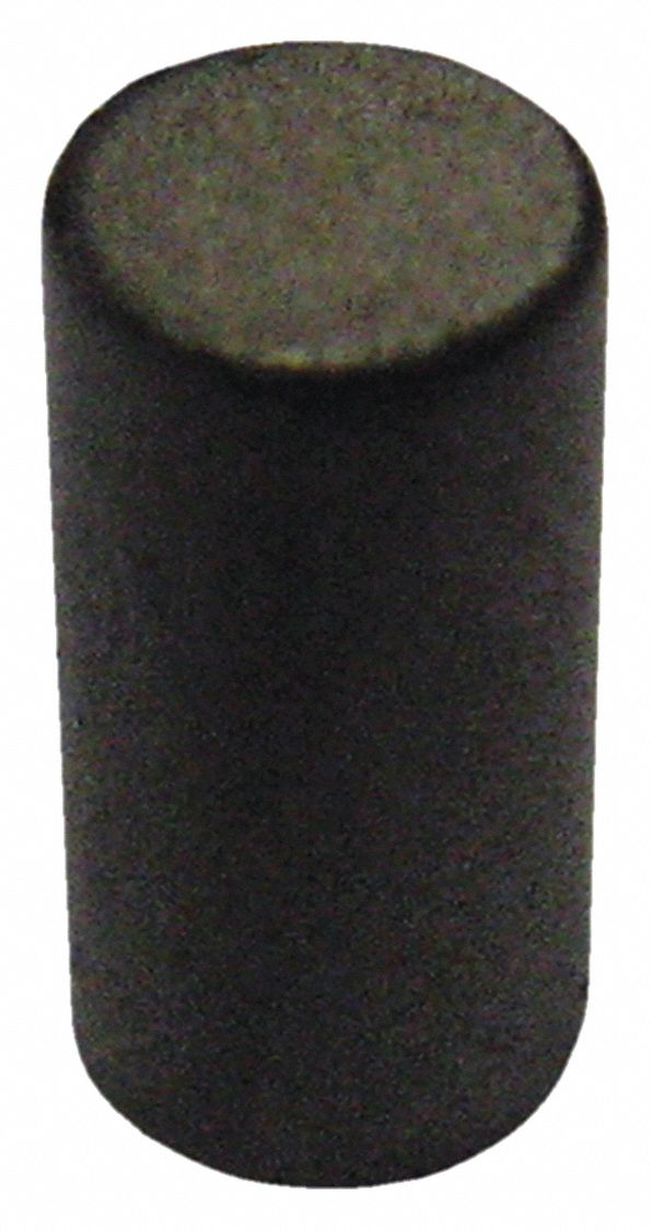 Rare Earth Magnet: Neodymium, 1/8 in Outside Dia, 0.25 in Thick, Disc Magnet, 30