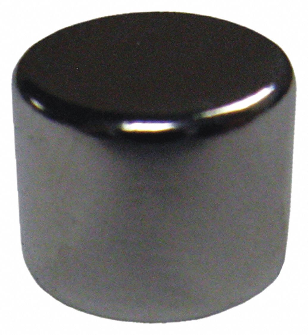 Rare Earth Magnet: Neodymium, 5/16 in Outside Dia, 0.25 in Thick, Disc Magnet, 35