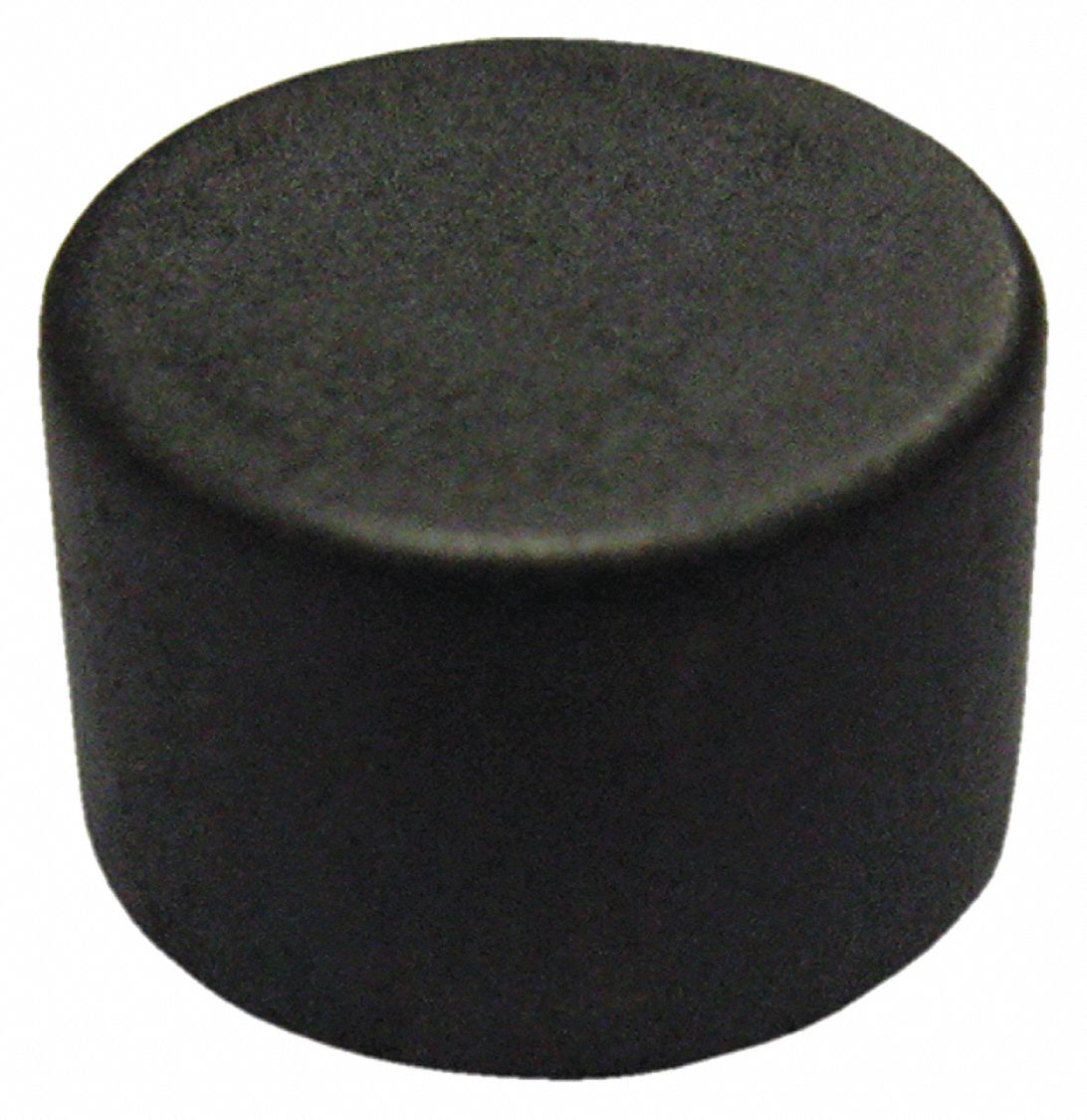 Rare Earth Magnet: Neodymium, 3/8 in Outside Dia, 0.25 in Thick, Disc Magnet, 35