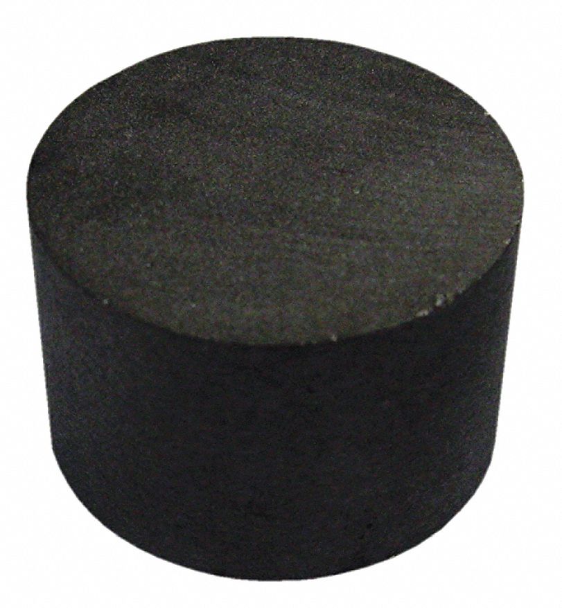 Rare Earth Magnet: Samarium Cobalt, 3/4 in Outside Dia, 0.5 in Thick, Ring Magnet