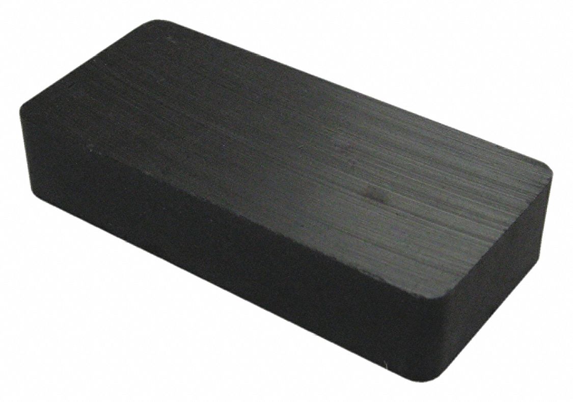Block Magnet Ceramic 13 lb 3/8 in L