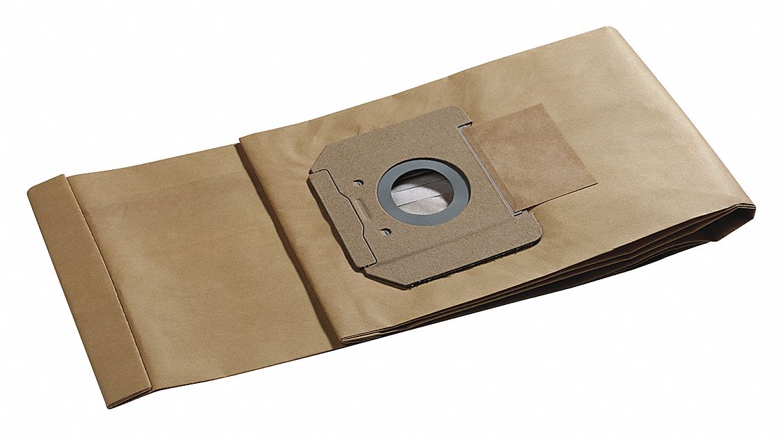 BOSCH Vacuum Bag, Paper, Standard Bag Filtration Type, For Vacuum Type