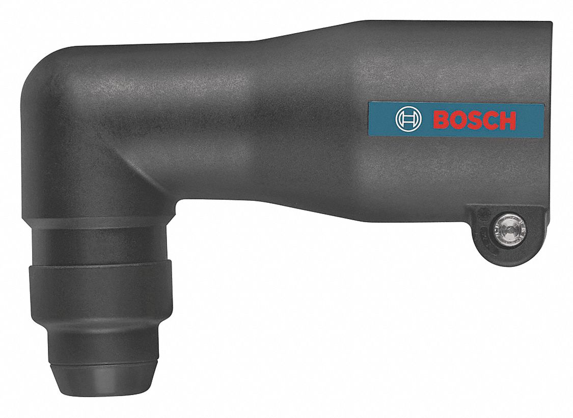 RIGHT-ANGLE ATTACHMENT, 4½ X 2½ IN, PLASTIC, FOR BOSCH SDS-PLUS HAMMERS