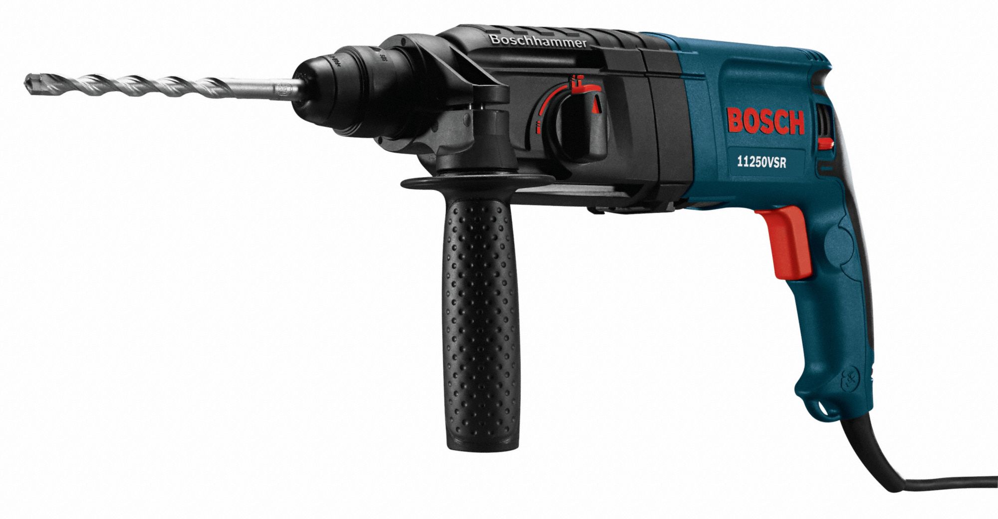 BOSCH SDS Plus Rotary Hammer Kit, 6.1 A Amps, 0 to 4400 Blows per