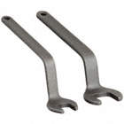 OFFSET ROUTER BIT WRENCH SET, STEEL, 8 IN L, 16MM/24MM SIZE, FOR USE WITH ROUTERS