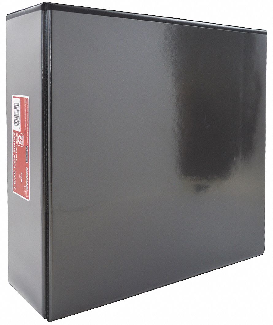 3 in Ring Size Binders, Round, 3Ring Binder 35KG977510015104871 Grainger