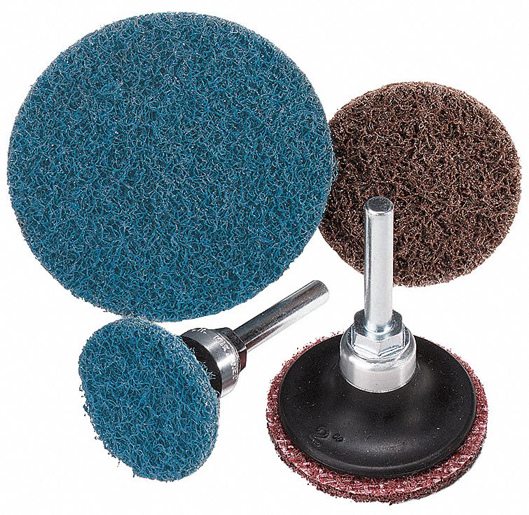 DEBURRING DISC, 2 IN, MEDIUM, 50 PK
