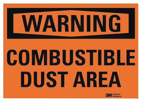 Warning Sign: Reflective Sheeting, Adhesive Sign Mounting, 7 in x 10 in Nominal Sign Size