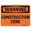 Warning: Construction Zone Signs