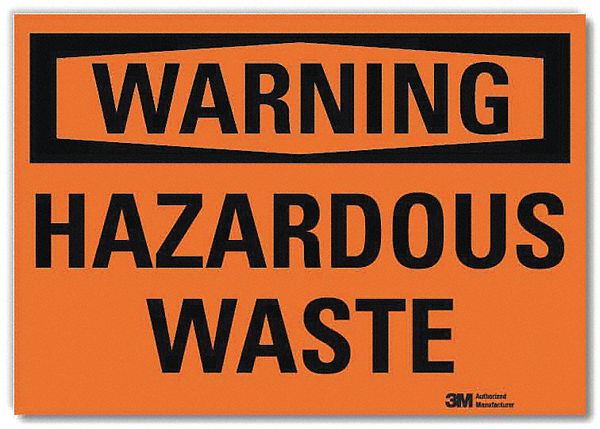 Security Sign: Reflective Sheeting, Adhesive Sign Mounting, 7 in x 10 in Nominal Sign Size